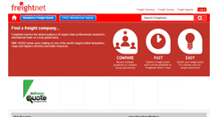 Desktop Screenshot of freightnet.com